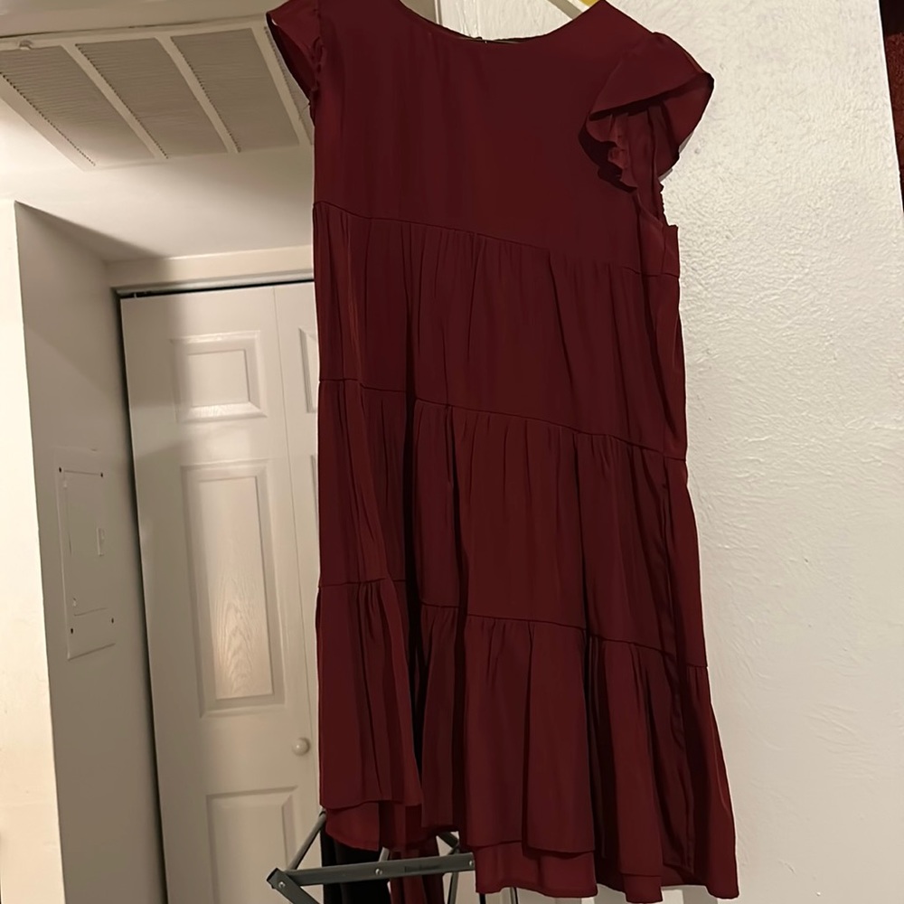 Maroon Dress